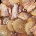 トミタ家's cooksnap of when they made 圧力鍋で豚バラと大根の角煮.