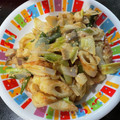 ＭＩ−ＳＡＮ's cooksnap of when they made ちくわときのこのネギ炒め☆オイマヨ味☆.