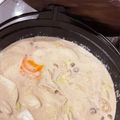クックZRA81W☆'s cooksnap of when they made 白ゴマ豆乳鍋.