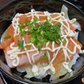 ヴィーナスけい's cooksnap of when they made サーモンのガーリック漬けマヨ丼.