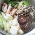 在宅勤務のおじさん's cooksnap of when they made 旨味たっぷり！かにすき鍋.