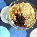 ふたごゆき's cooksnap of when they made 朝食に♪胡桃とレーズンきな粉胡麻グルト♡.