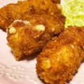 Nya6nya6's cooksnap of when they made ☼豚もも薄切り肉で♪チーズ入りカツ.