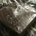 かきのす's cooksnap of when they made ☆黒豆の煮汁も入ってる☆黒豆ういろう☆.