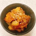 yummysunny's cooksnap of when they made しなびた大根復活きんぴら♪柚子胡椒風味.