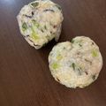 りんごsk's cooksnap of when they made 大根の葉♡♥塩昆布ｄｅおにぎり.