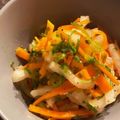 a_b_c's cooksnap of when they made レンジで簡単ねぎ塩ダレ！大根＆人参サラダ.