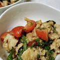 ぱにぱる's cooksnap of when they made ■プチトマトとささみの大葉ごま和え■.
