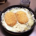 居酒屋まるみ's cooksnap of when they made えのき入り♪カツ煮.
