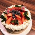 ミツマメ's cooksnap of when they made デコレーションケーキ　その5.