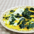 umemodoki's cooksnap of when they made ほうれん草の卵とじ.
