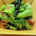 ＊ono＊'s cooksnap of when they made 雪菜となめ茸の簡単お浸し.