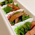 ちぃかま☆'s cooksnap of when they made 冷凍ストック☆ピーマンとウインナー炒め♪.