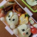 ひよママぴっこ's cooksnap of when they made キャラ弁★ツムツム♡チップ＆デール.