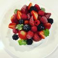 Nao1OO8OG☆'s cooksnap of when they made アメリカ★簡単★いちごのお誕生日ケーキ♬.