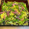 ちず子's cooksnap of when they made 丹後ばら寿司／サバ缶でんぶのちらし寿司.
