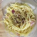 EllieSh's cooksnap of when they made 生クリーム不要！10分で本場カルボナーラ.
