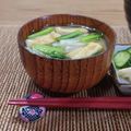 Yukiまむ's cooksnap of when they made 小松菜と大根の味噌汁♪.
