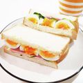 ☆はなちゃん☆☆'s cooksnap of when they made たまごとBLTのサラダサンドイッチ.