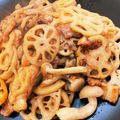 りかぼ's cooksnap of when they made 秘密のレンコン＆ベーコン.