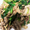 67luna's cooksnap of when they made 牛肉と小松菜のオイスター炒め♪.