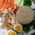 Lake☆Erie's cooksnap of when they made カオマンガイ(タイ風蒸し鶏ライス).