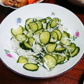 amjkao's cooksnap of when they made きゅうり＆しらすのみぞれ和え.