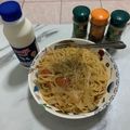 イチローさんの台所's cooksnap of when they made ☆簡単☆レモン玉ねぎミニトマトのパスタ.