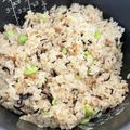 ムーミン027's cooksnap of when they made セブンのひじき煮で♡炊き込みご飯.