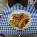 ととろ＆めい's cooksnap of when they made クルクル豚バラとパプリカの甘酢炒め.