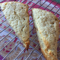 RAM子's cooksnap of when they made 〖クルミとみかんピールの全粒粉スコーン〗.