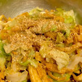 1035's cooksnap of when they made 油揚げとキャベツの酢の物.