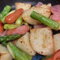 そみゆ's cooksnap of when they made ソーセージとアスパラとじゃがいものソテー.