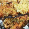 ｅｋ４'s cooksnap of when they made ✿鶏胸肉の唐揚げ✿生姜青のり風味.