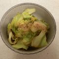 さりゅりゅん's cooksnap of when they made 簡単☆和風温キャベツサラダ.