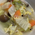 さおりん@料理特訓中's cooksnap of when they made 白菜と卵の具だくさんスープ☆.