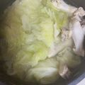 hrn☺︎'s cooksnap of when they made 手羽元とキャベツの塩煮込み.