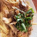 クックDCYOIO☆'s cooksnap of when they made ごぼうとしめじのじゃぱにーずぱすた.