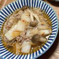 uio3's cooksnap of when they made ごはんがすすむ白菜のそぼろ煮.