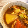 ちょこふみ's cooksnap of when they made ✿温かい生姜入り京風カレースープ✿.