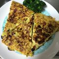 L9OUN0☆'s cooksnap of when they made 【節約】キャベツナオムレツ.