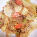細雪里's cooksnap of when they made 豚肉と大根のカレー炒め.