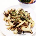 クックE662AA☆'s cooksnap of when they made 簡単おかず:エリンギニンニクバター炒め.