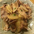 ぽれぽれ2000's cooksnap of when they made 大根と豚肉のとんかつソース煮込み.