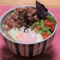 ももいろさくら's cooksnap of when they made コンビーフ玉子.