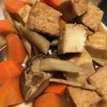 かずくん☆'s cooksnap of when they made 厚揚げとごぼう、椎茸、人参の煮物.
