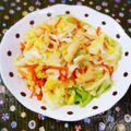 ふうはっちゃん's cooksnap of when they made 麺つゆだけで！キャベツと油揚げ炒め.