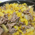 toshio39's cooksnap of when they made 牛肉と白菜のオイスターソースうま煮炒め.