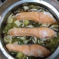ゆか☆猫's cooksnap of when they made 基本の石狩鍋♪簡単キャベツ鍋つゆ鍋スープ.