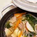 みともり's cooksnap of when they made 食べるスープ『沢煮椀』.